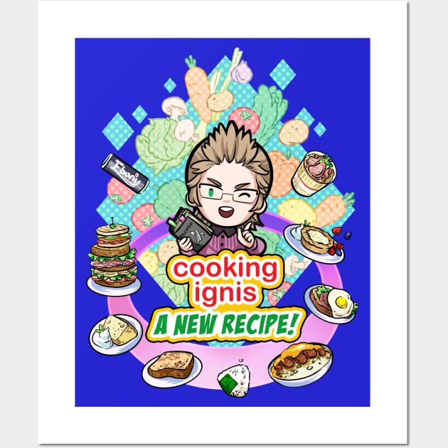 Cooking Ignis Wall Art by beanclam